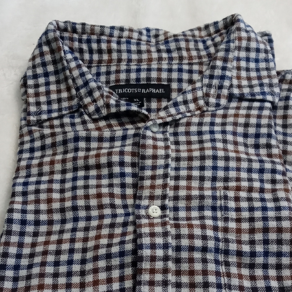 Tricot's Raphael Men's Casual Checkered Shirt